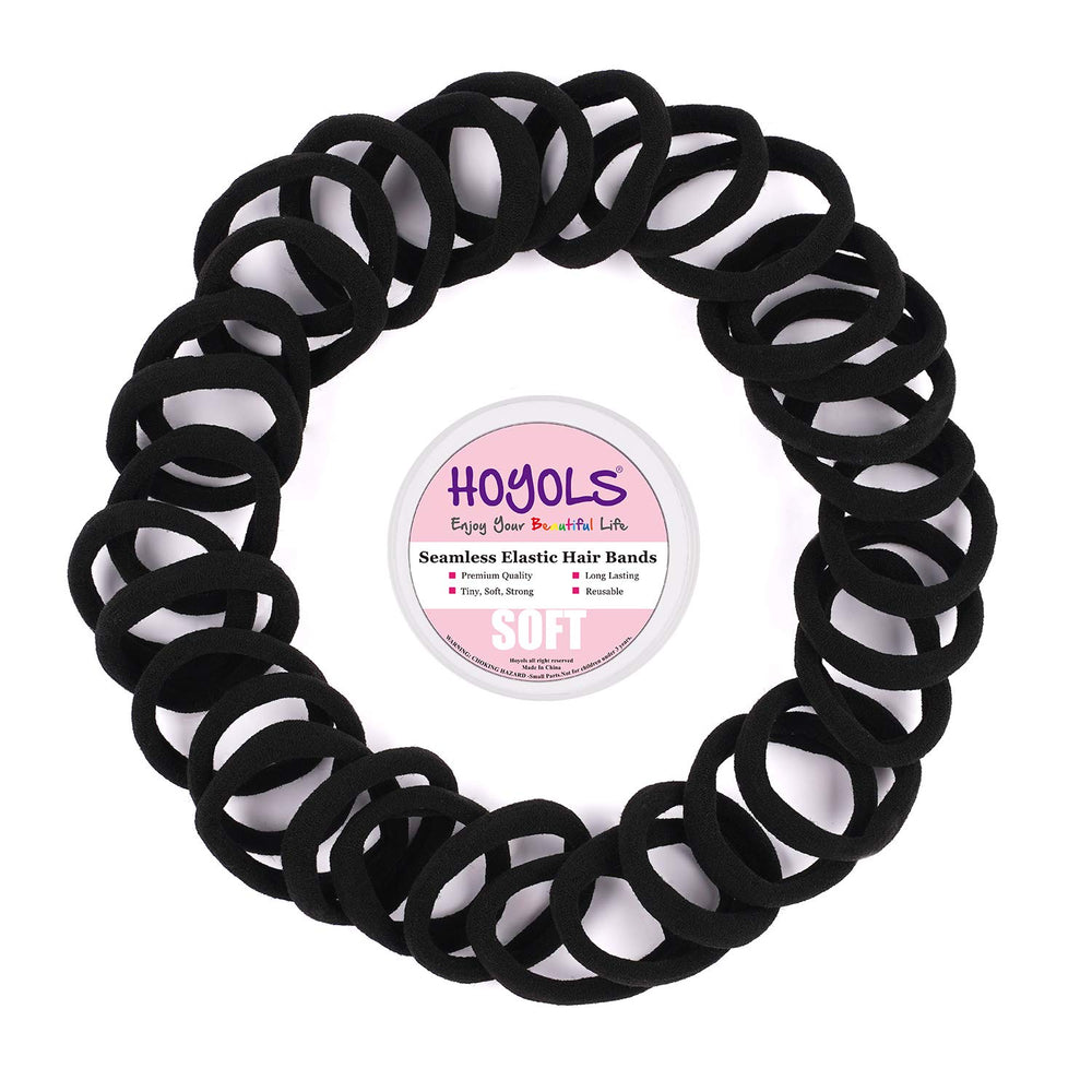 HOYOLS hair tie worn on wrist as convenient bracelet between styles
