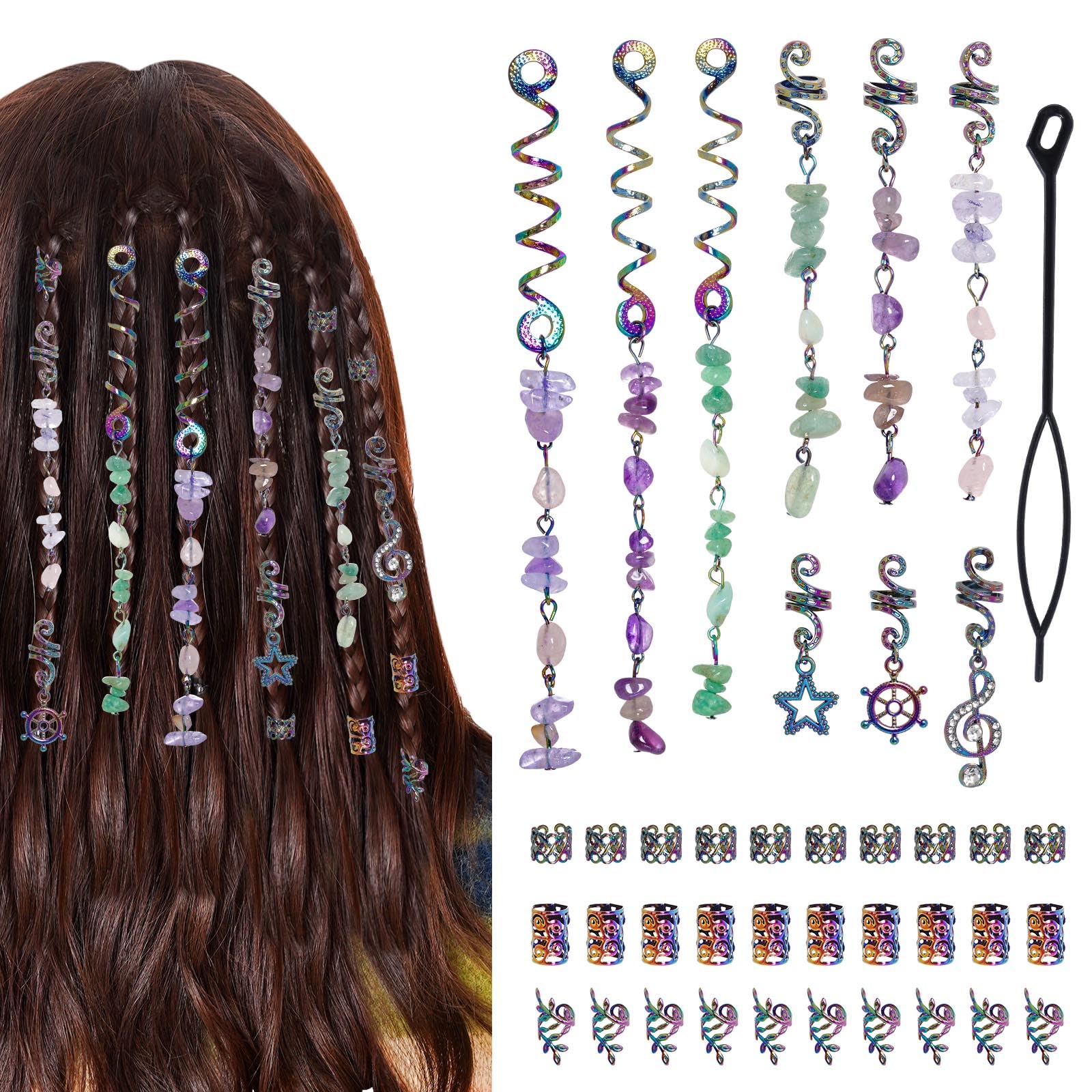 hoyuwak front packaging display showing full 40-piece set and variety