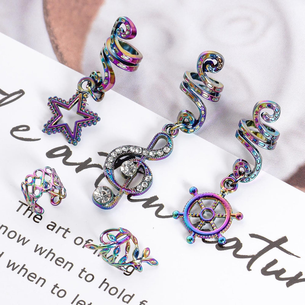 hoyuwak spiral pendants detail showing secure twist fit benefit