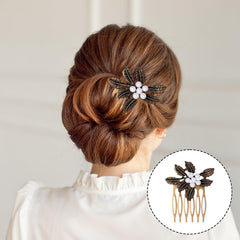 Hpmjz butterfly comb top view showing motif clarity and decorative impact