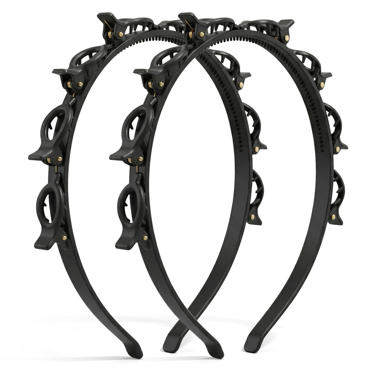 Hpmjz front view of packaged headbands showing two-piece set and convenience
