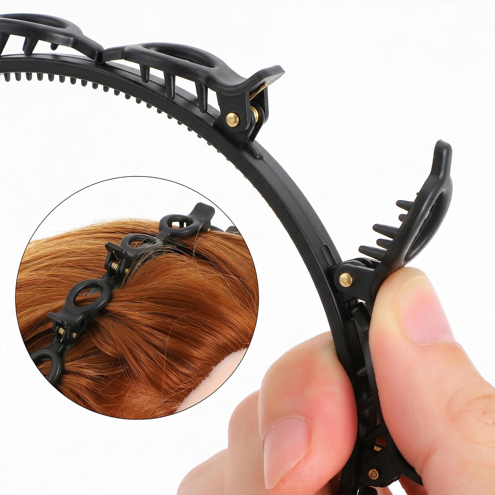 Hpmjz side profile showing thin comfortable band and flexible material