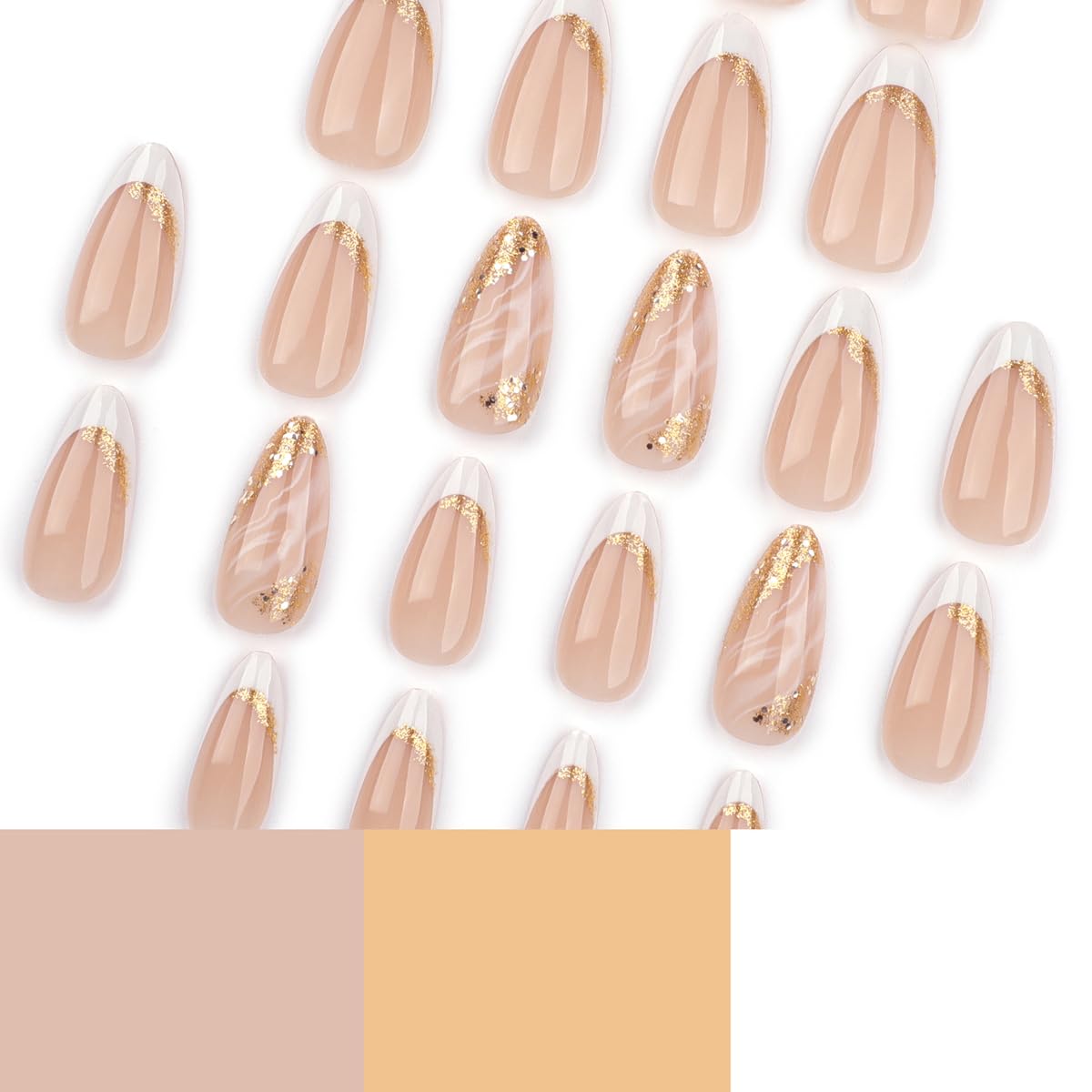 HPYFOI jelly adhesive tabs with mini file and wooden stick for easy application