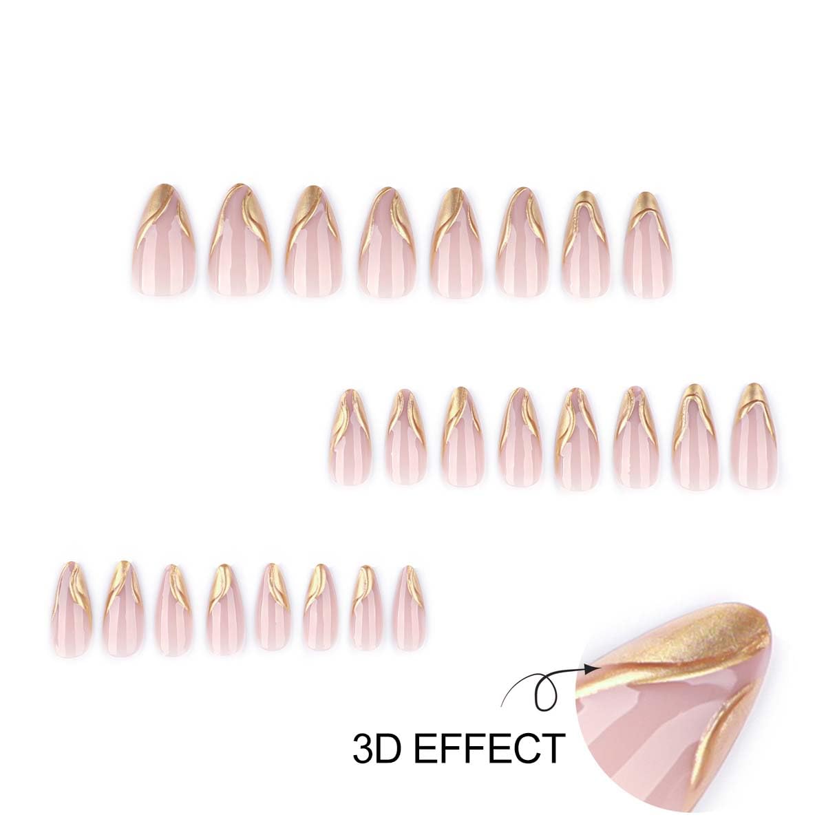 HPYFOI application demo on natural nail demonstrating simple, beginner-friendly placement