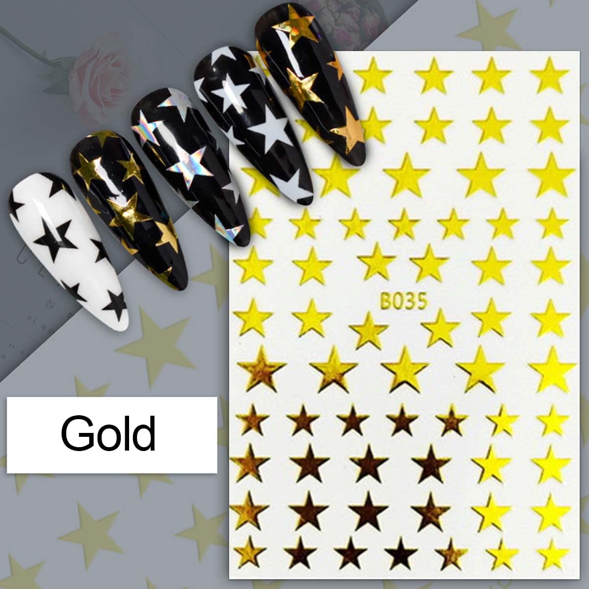 HPYFOI tweezers placing a star sticker demonstrating precise placement benefit