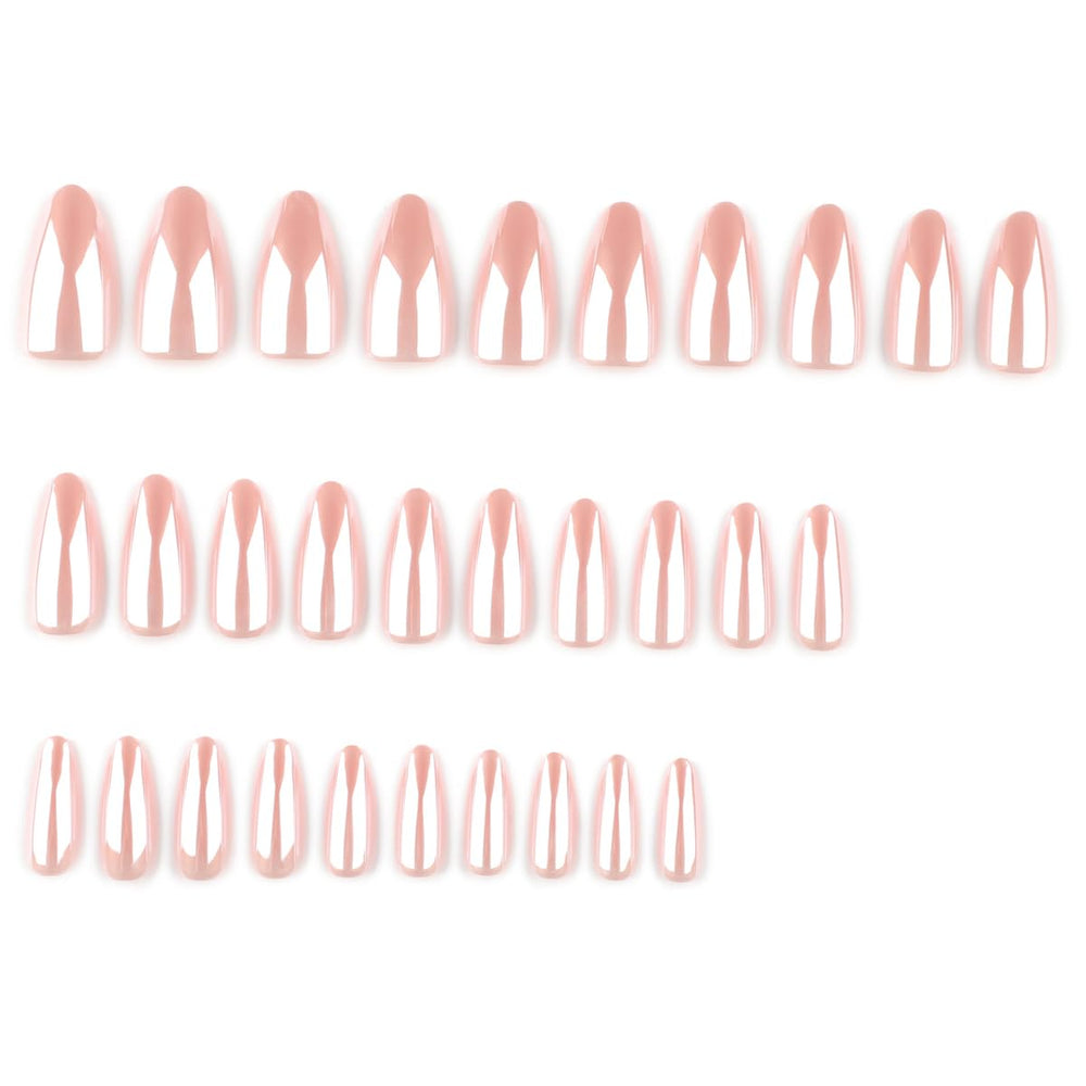 HPYFOI close-up shows almond shape and surface texture for natural fit benefit