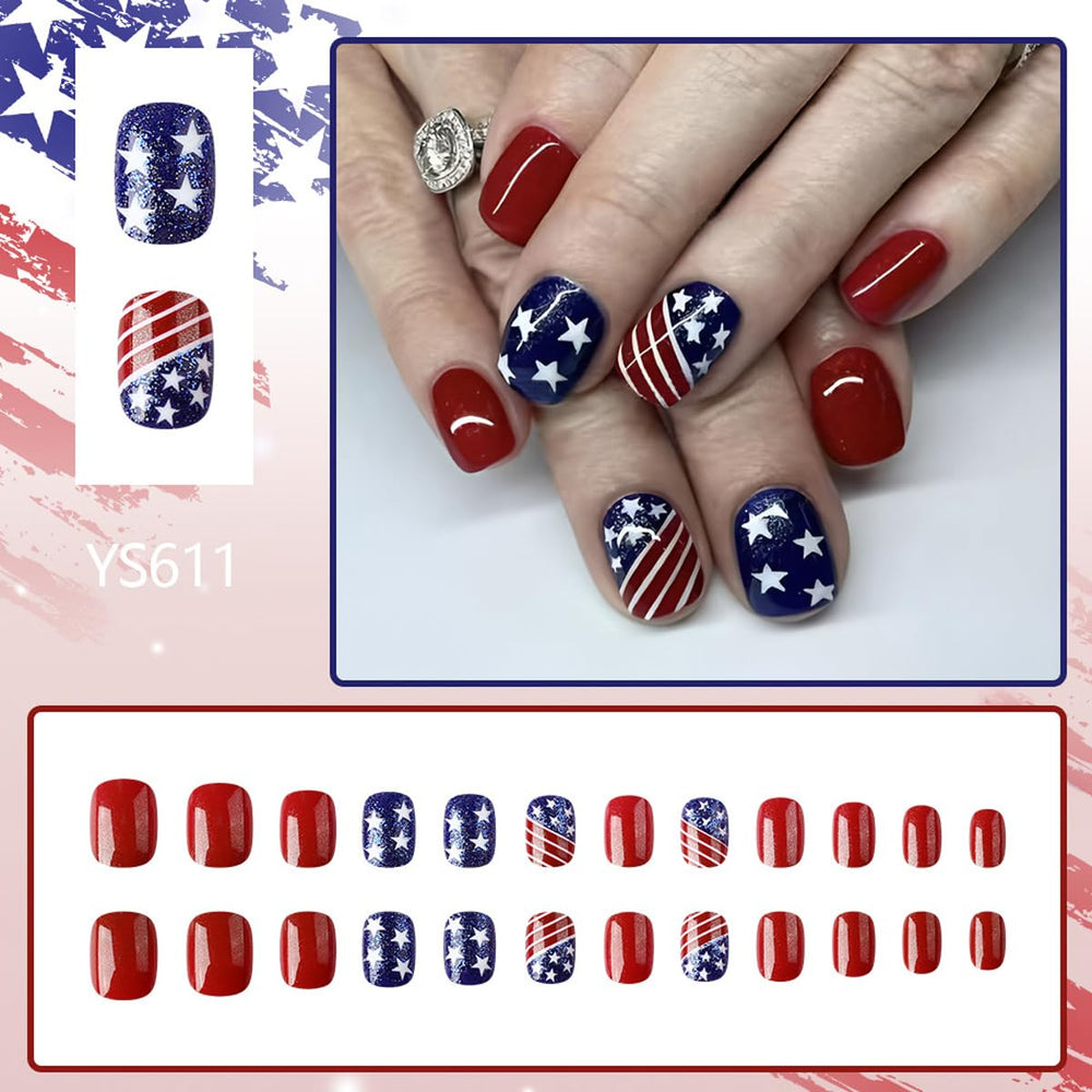 HPYFOI close-up of stars and stripes design highlighting crisp flag detail