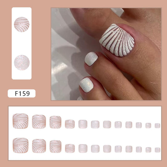 HPYFOI close-up of shell-texture detail highlighting elegant pattern and salon finish