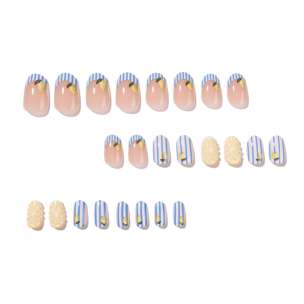 HPYFOI close-up of nail surface and finish, durable acrylic texture benefits long wear