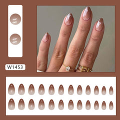 HPYFOI close-up of chrome ombré texture offering a glossy dimensional finish