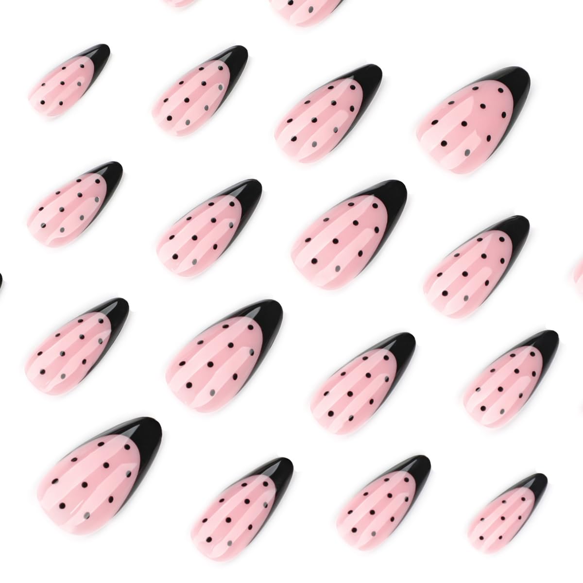 HPYFOI close-up of polka dot and floral detail showing smooth finish and stylish look benefit