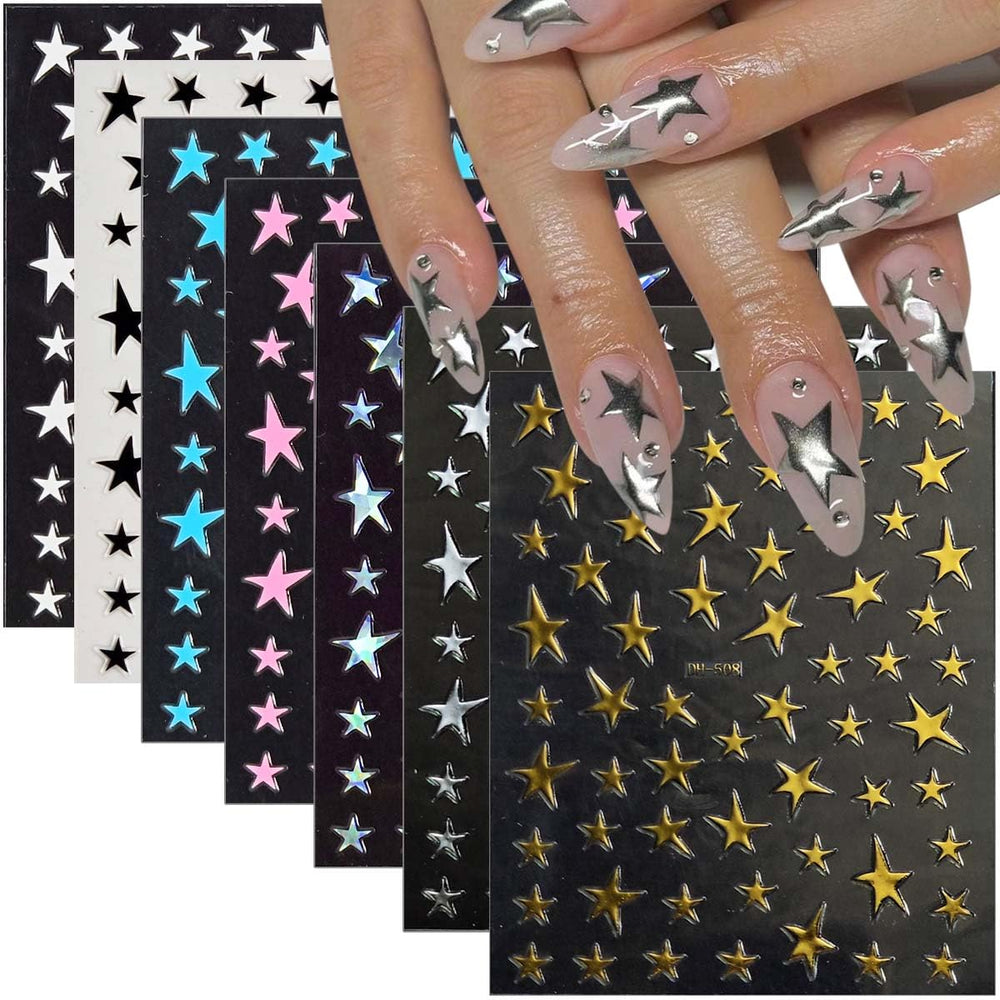 HPYFOI front packaging showing 14 sheets and colorful stars for easy selection