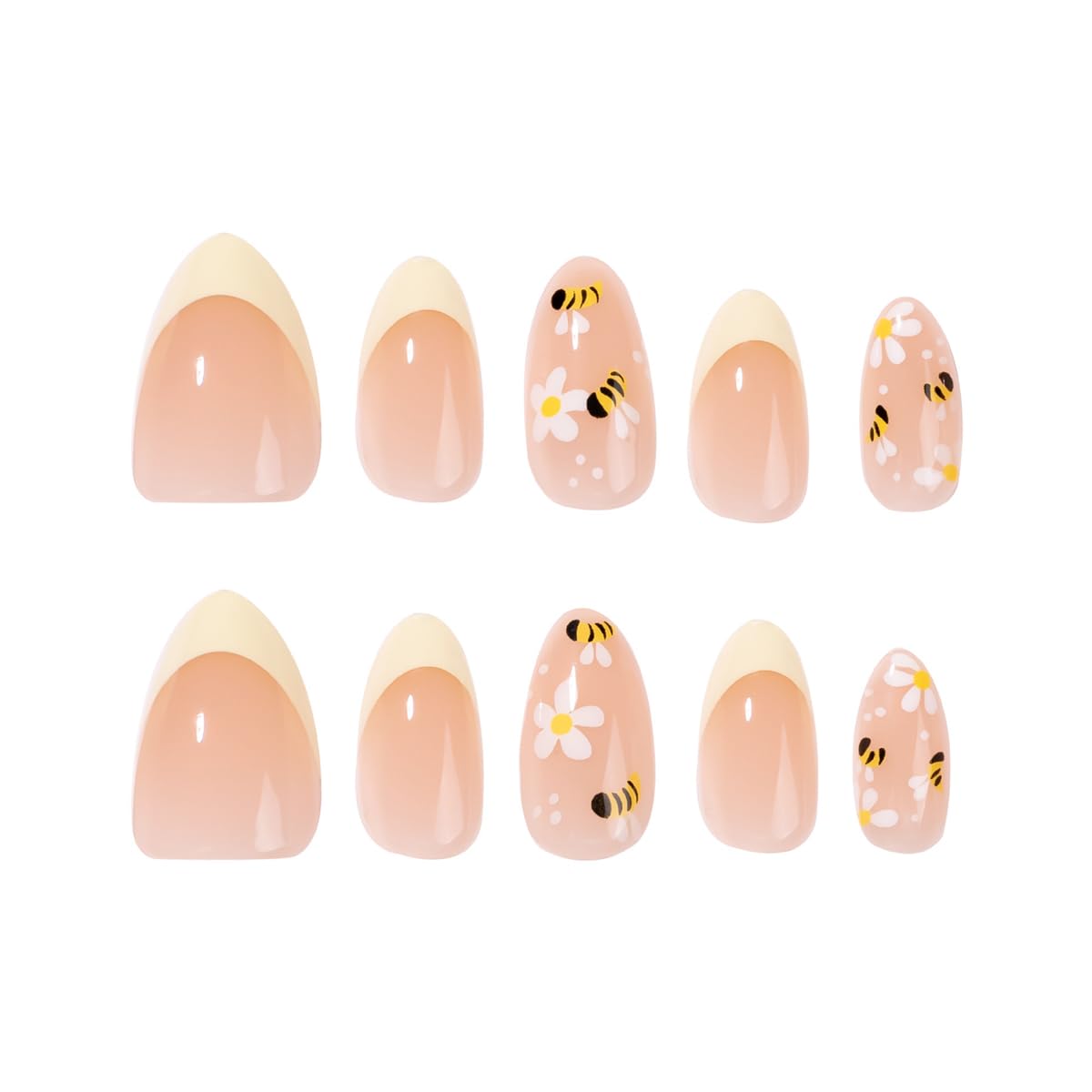 HPYFOI model hand wearing nails, wearable style for daily or event use