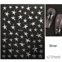 HPYFOI full sheet spread showing seven star colors for mix-and-match creativity