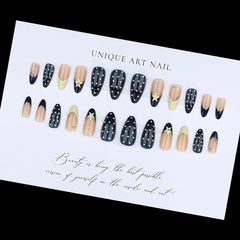 HPYFOI applied nails on hands showcasing wearable look for events