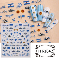 HPYFOI nails in use during a match showing quick game-day manicure benefit