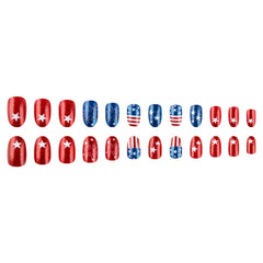 HPYFOI nails worn on hand short oval manicure benefit comfortable everyday wear