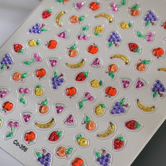HPYFOI sticker sheet with tweezers illustrating easy precise placement