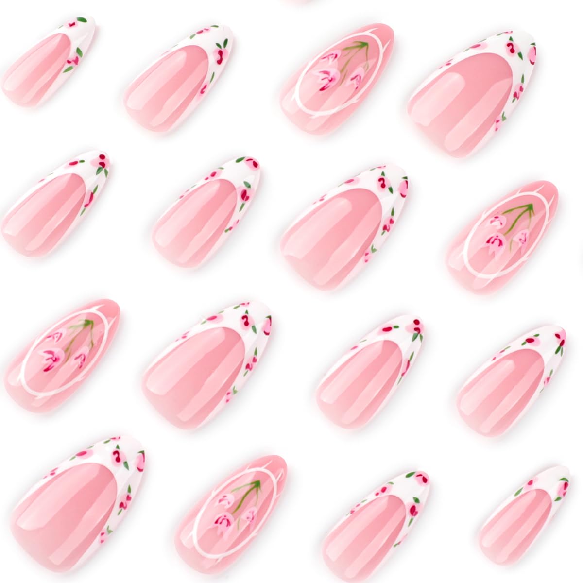 HPYFOI side profile of nail curve showing natural fit and comfortable wear
