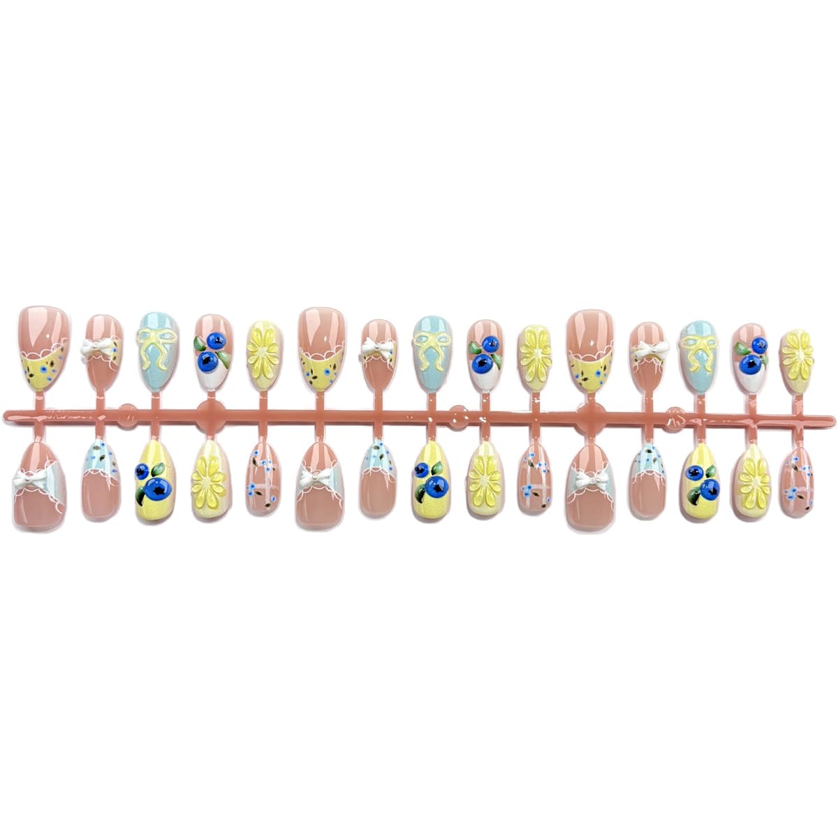HPYFOI size range display with multiple nails for accurate fit