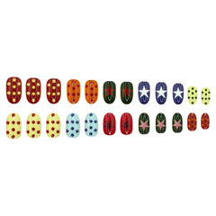 HPYFOI nails compared to a natural nail to show fit and size options