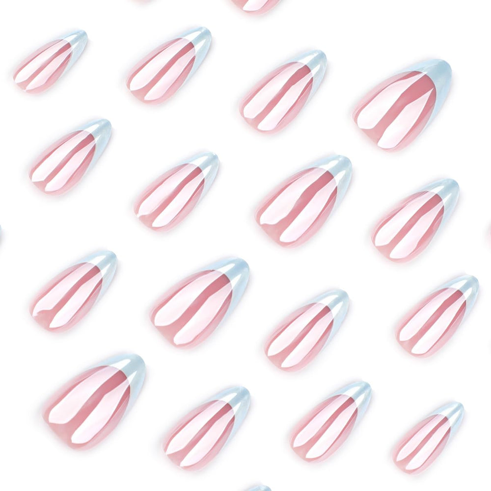 HPYFOI layout of 24 nails in 12 sizes for precise fit and easy size matching