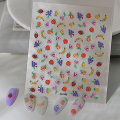 HPYFOI sticker size on a hand for scale and realistic fit reference