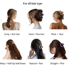 hq-site clips styled in short hair benefit: keeps short layers neatly in place