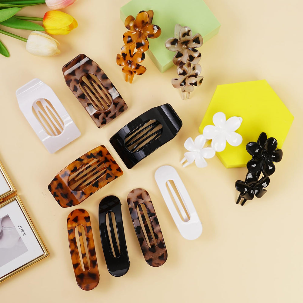 HQ-SITE flower hair pin styled in braid for decorative finish