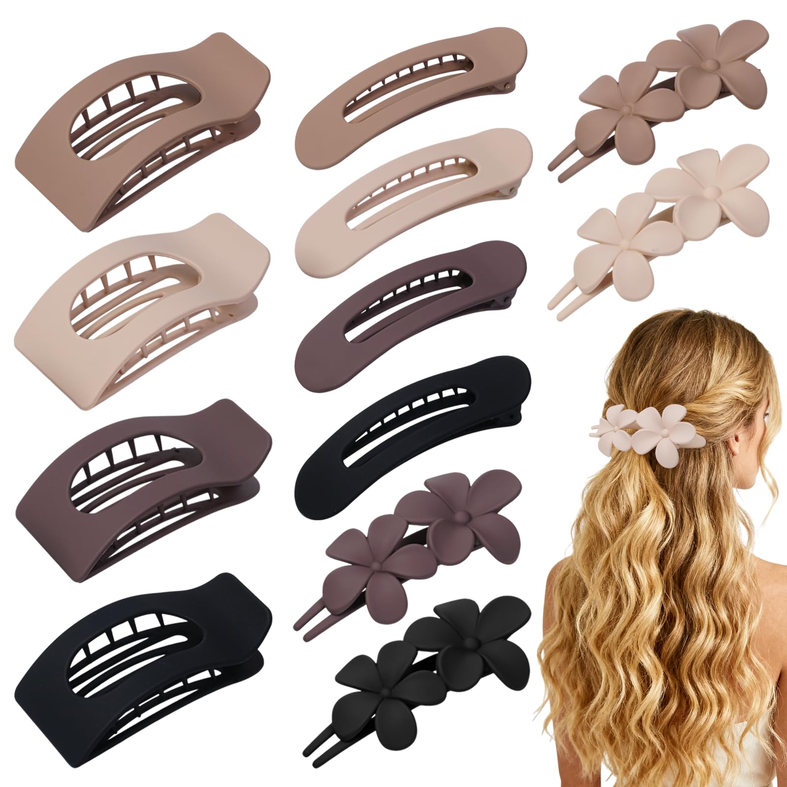 HQ-SITE front packaging of 12-pack clips showing variety and easy gifting