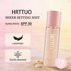 HRTTUO close-up shimmer on skin highlighting subtle glow