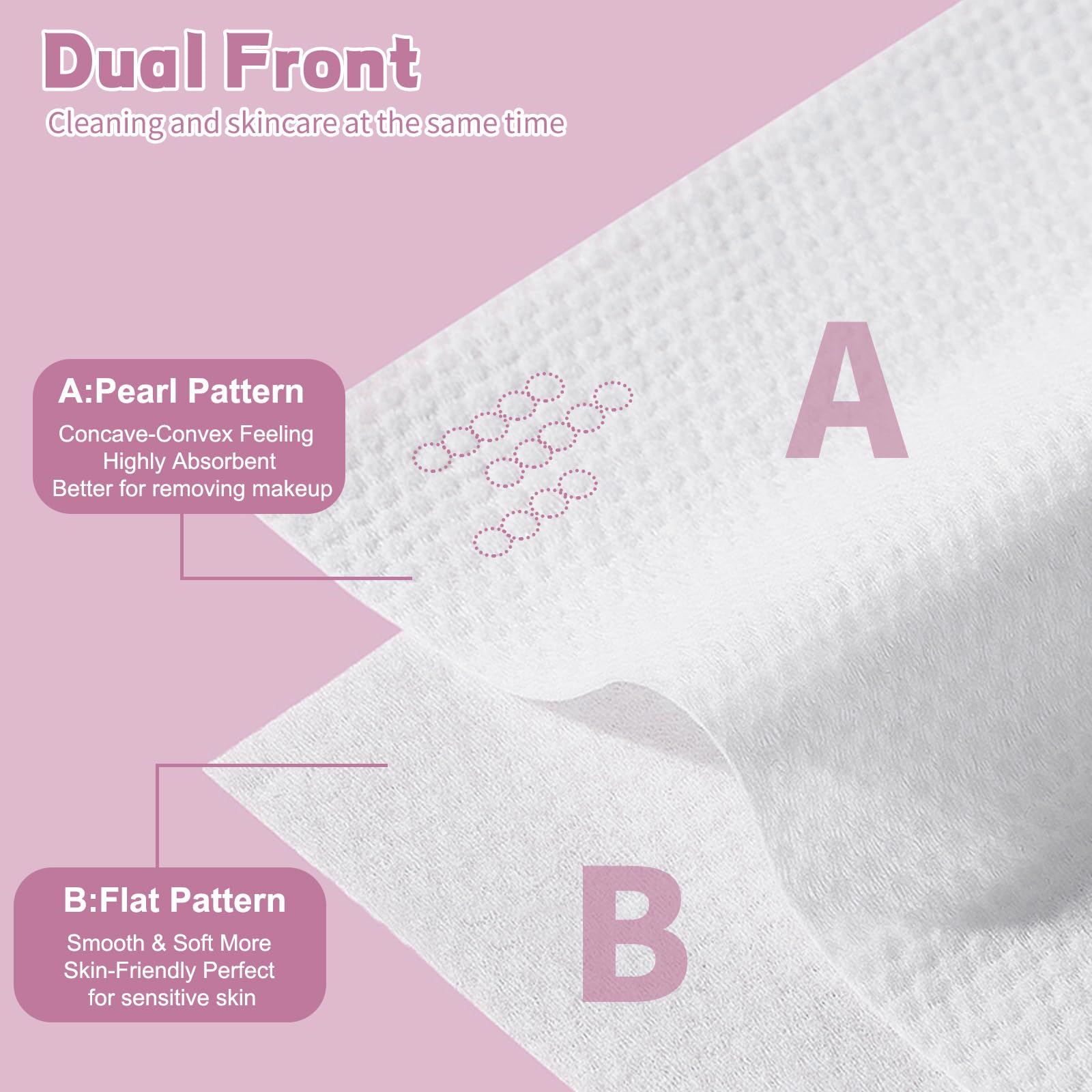Hsxfl close-up of cotton texture highlighting softness and low-lint benefit