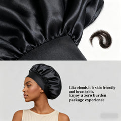 HU ZJKD satin texture close-up preserving hair moisture and smoothness