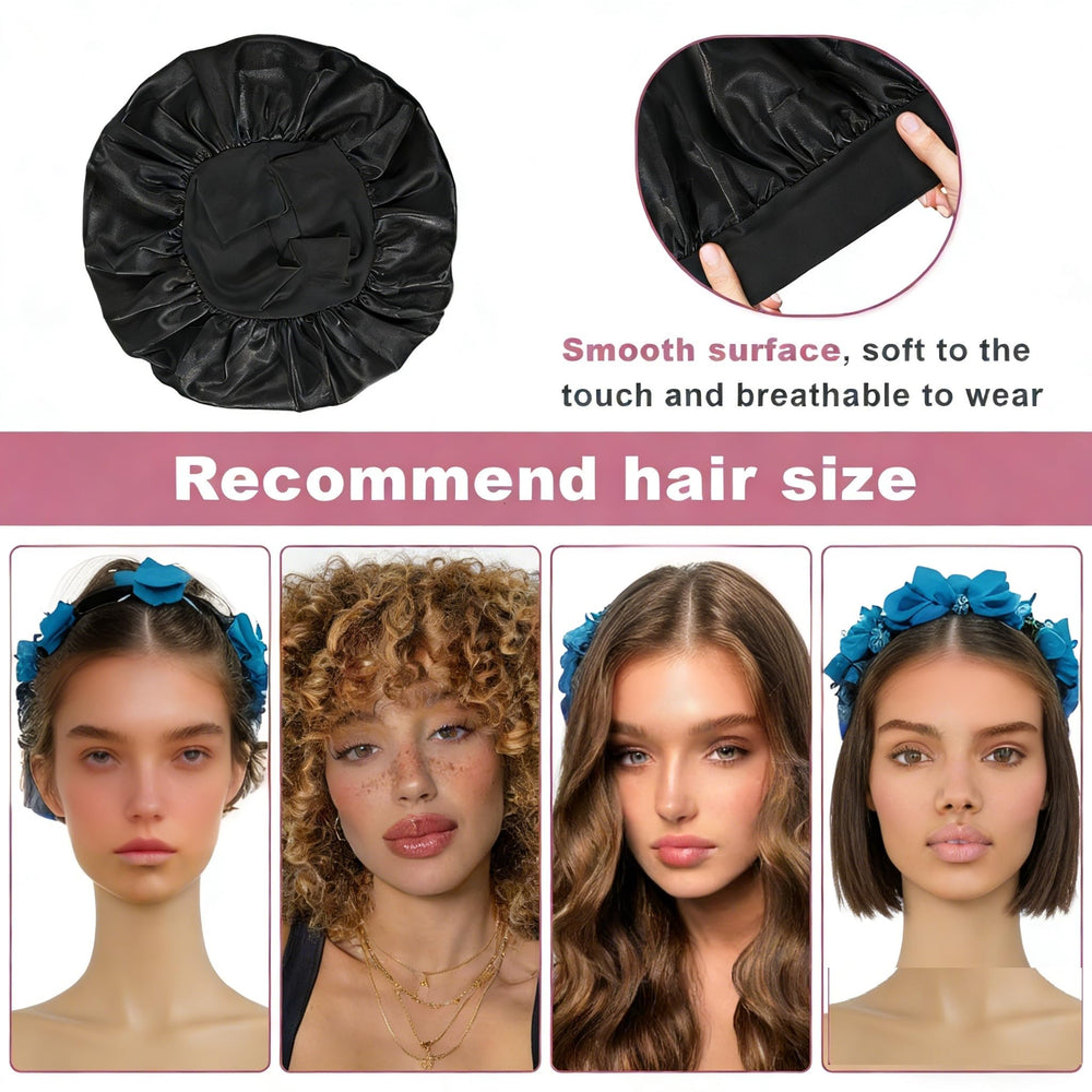 HU ZJKD wide soft band detail that prevents forehead marks and holds