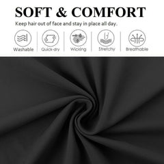Huachi close-up of knit texture highlighting soft stretch fabric for comfortable wear