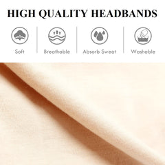 Huachi headband covering ears on runner showing warmth and wind protection benefit