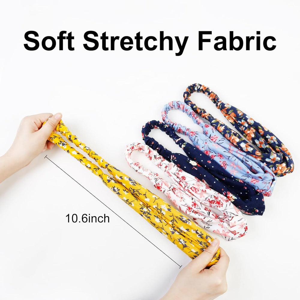 Huachi elastic back stretched to show secure fit and comfortable hold