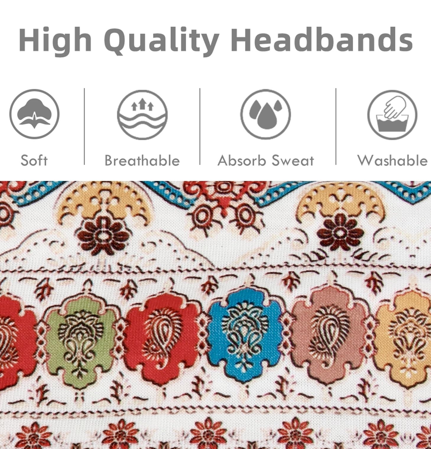 Huachi breathable knit fabric close-up showing sweat-wicking benefit
