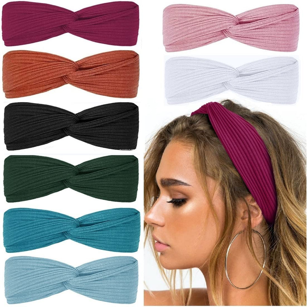 Huachi front packaging showing eight headbands and variety benefit