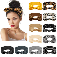 Huachi front packaging showing 12 bow headbands and variety