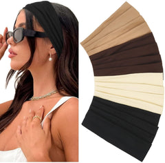 Huachi front packaging showing 16-pack headbands and neutral colors, easy outfit matching