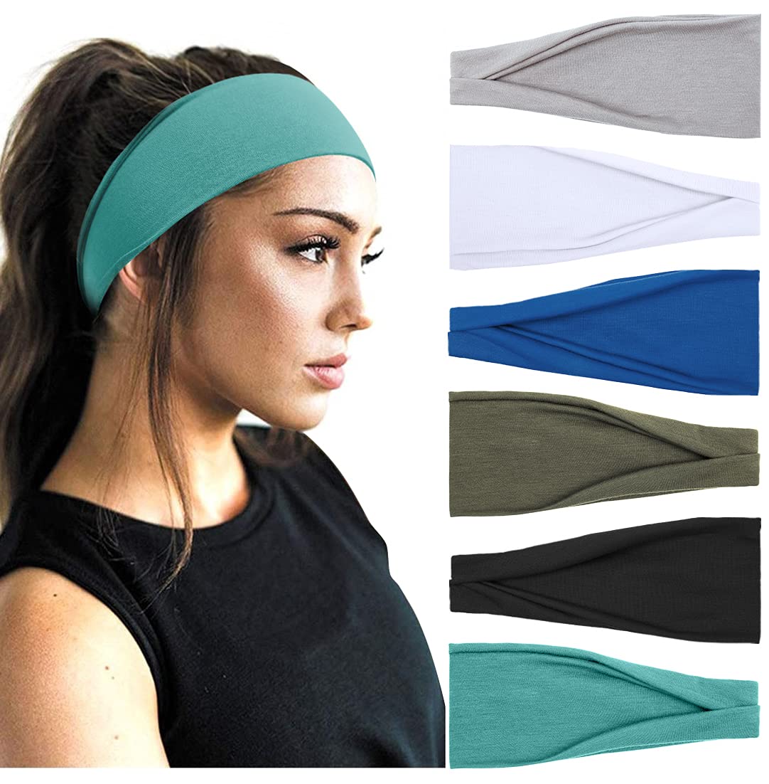 Huachi front packaging showing six-color headband set and compact pouch benefit