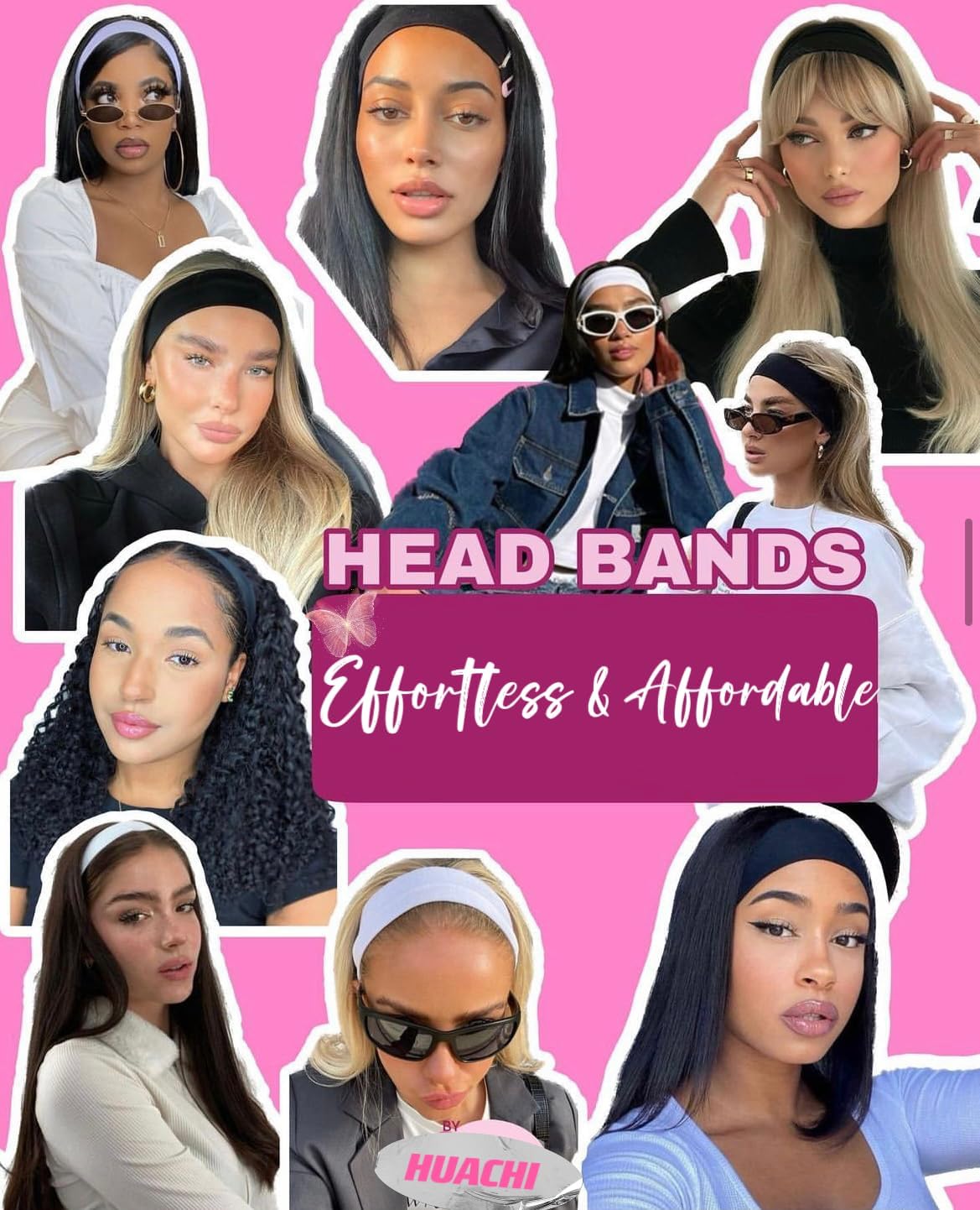 Huachi headband on runner showing practical use and distraction-free focus benefit