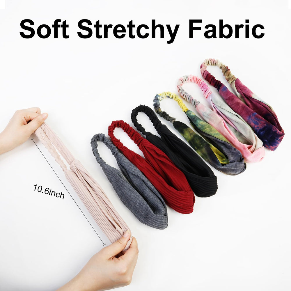 Huachi headband held in hand for size comparison showing compact, portable design