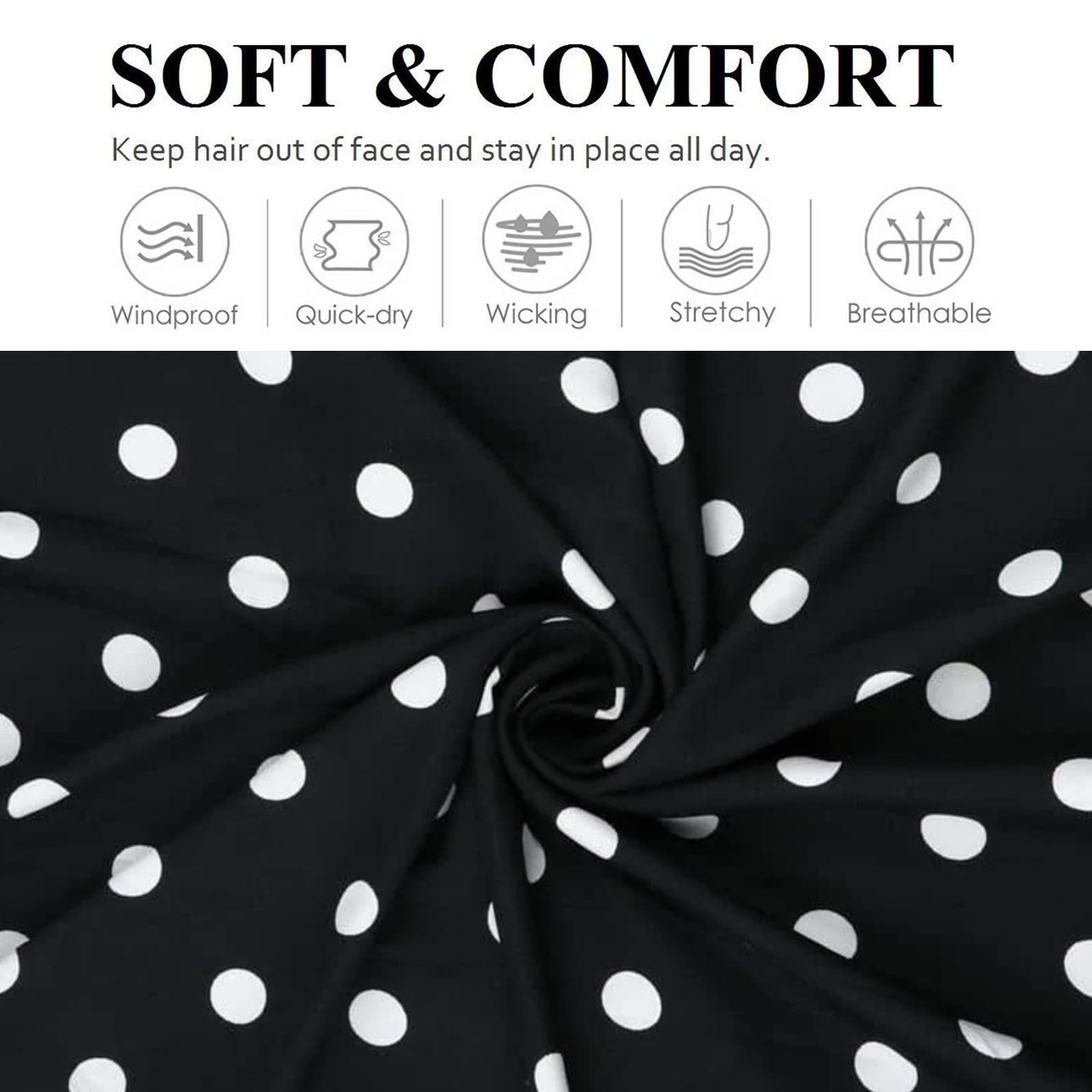 Huachi close-up of fabric texture and stitching for soft comfortable wear
