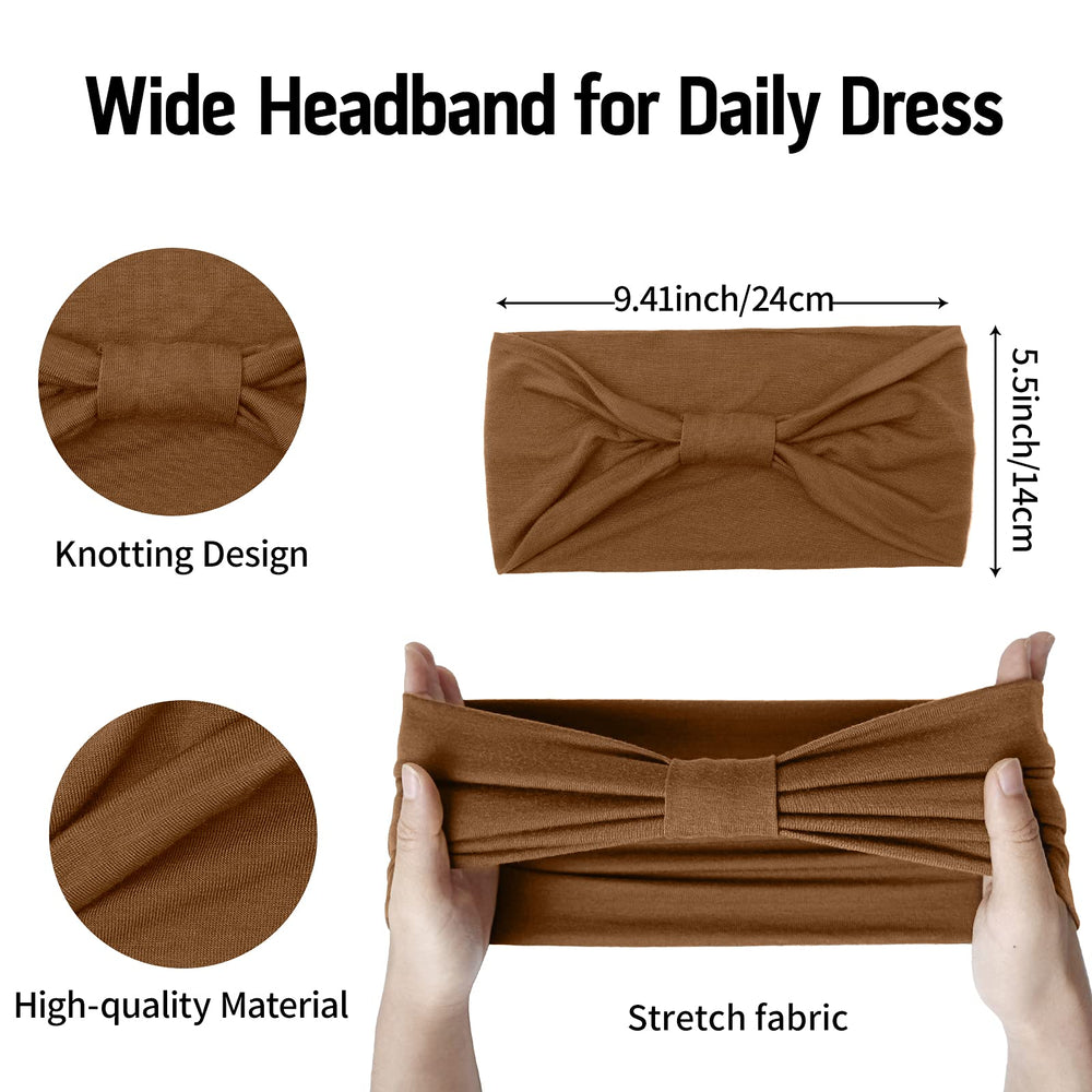 Huachi black headband worn during yoga for secure sweat control
