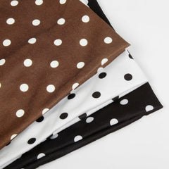 Huachi headband worn wide on model showing vintage style and secure hold