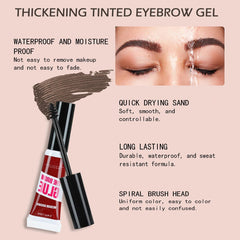 HUDABABY clear gel texture on skin, smooth non-sticky finish benefit