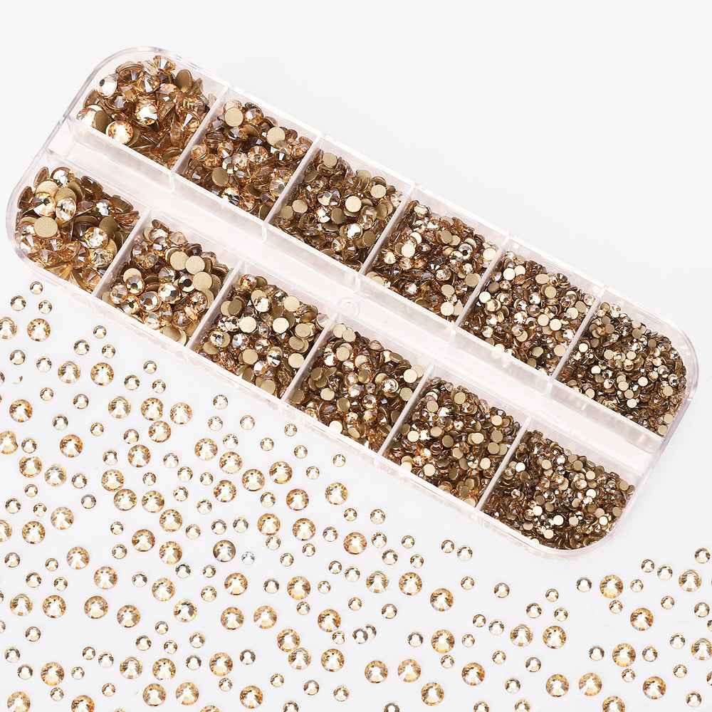 HUETFAT rhinestones being placed on a nail with picking pen, improving placement accuracy