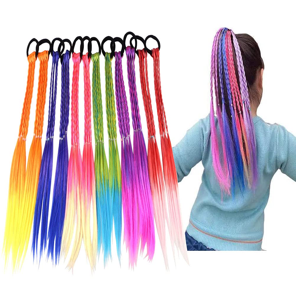 HUJIANWEN child wearing braid at party demonstrating fun costume use